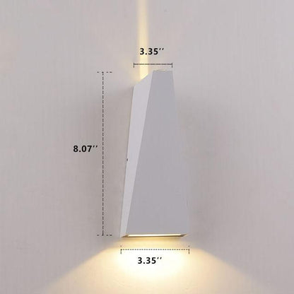 Floroux Applique LED | 2 bulbs | Modern Design | Indoor & Outdoor Lighting