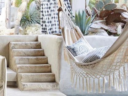 Floroux Hamac en Macramé | Style Boho | Fait main | Parfait pour le jardin et la terrasse