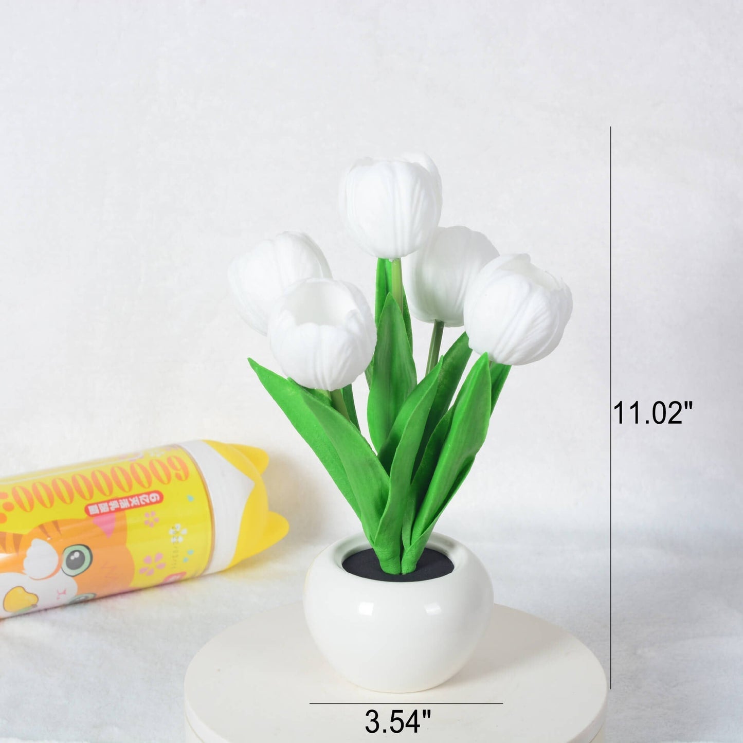 Floroux LED Night Table Lamp | Creative Flower Design | Tulip & Peony | Ambient Light