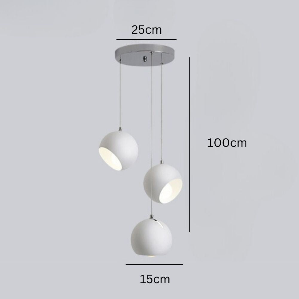 Floroux - Lustre à boules élégant, suspensions pour chaque pièce