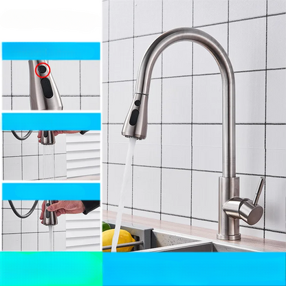 FlexiStream – Robinet Intelligent Innovant pour le Confort de Cuisine