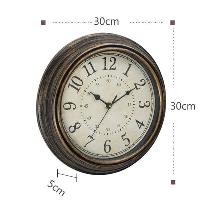 TimeWoods – Horloge murale vintage en bois