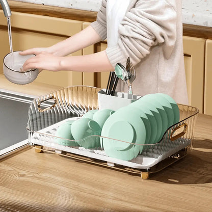 DryEase - Étagère moderne pour vaisselle pour un processus de séchage efficace
