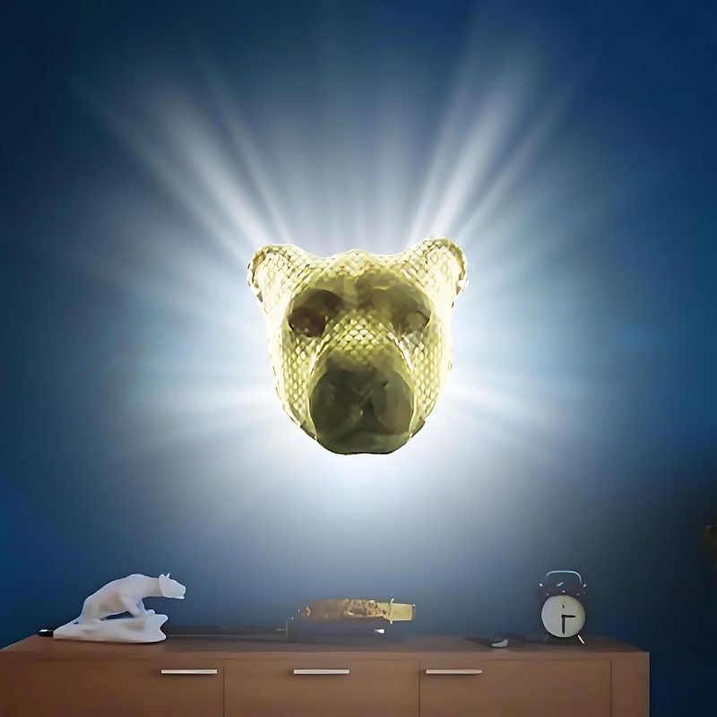 Floroux - Lampe murale LED 3D créative pour des effets lumineux fascinants et un design moderne de la maison