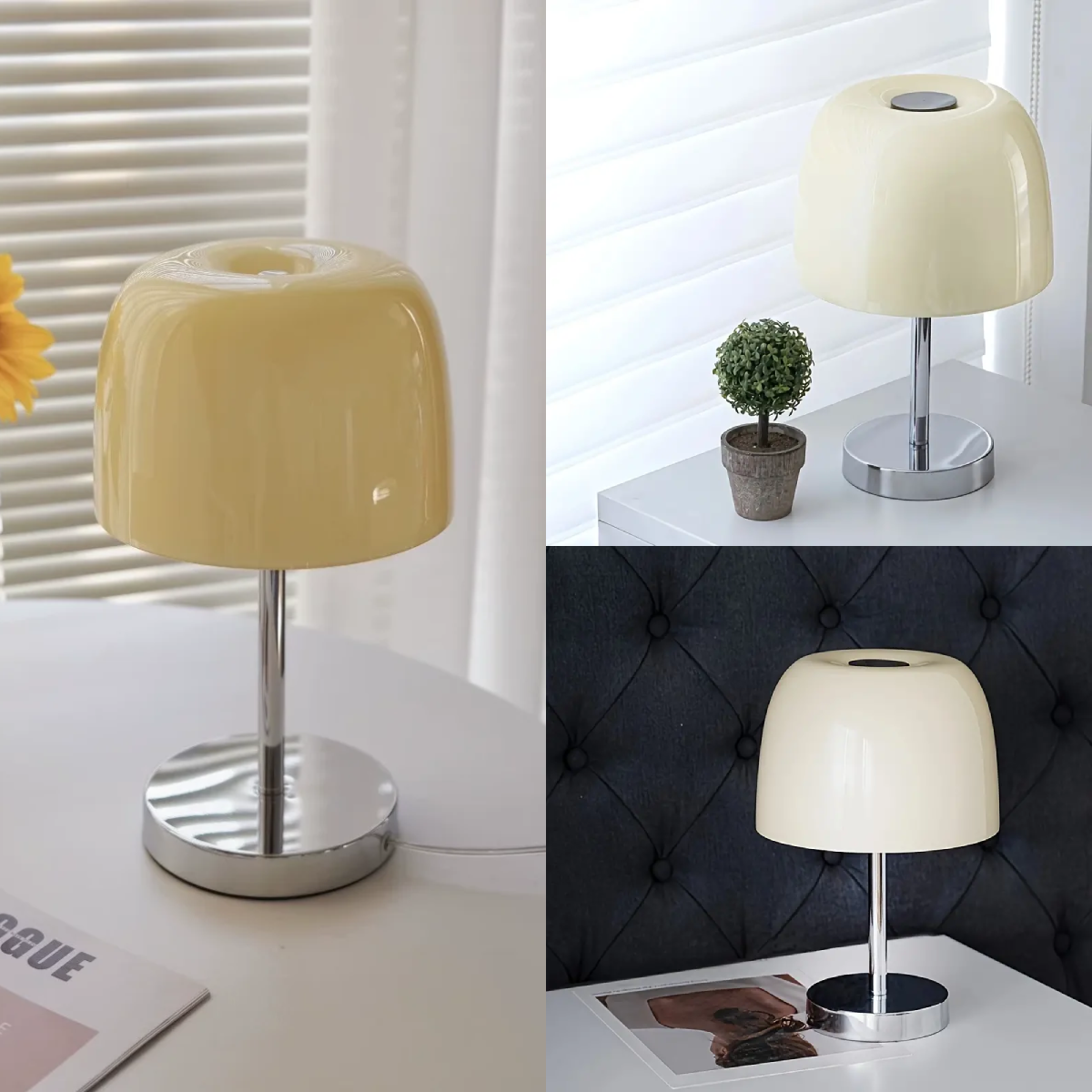ÉclatSerein – Lampe Suspendue Scandinave en Verre pour Ambiance