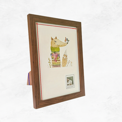 TimelessWood – Cadre Photo en Bois Classique pour Souvenirs