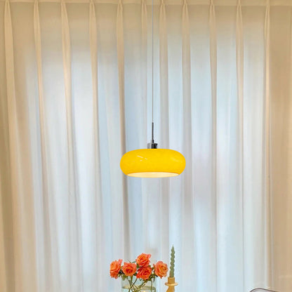 Floroux glass pendant light in loaf shape | Vintage design | Dimmable light | Perfect for kitchen and dining room