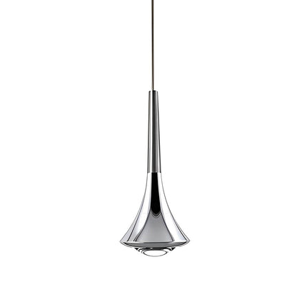 Floroux Design Nordic Suspension | Forme en goutte d'eau | Lumière LED élégante pour salle à manger et salon | En noir, or et chrome