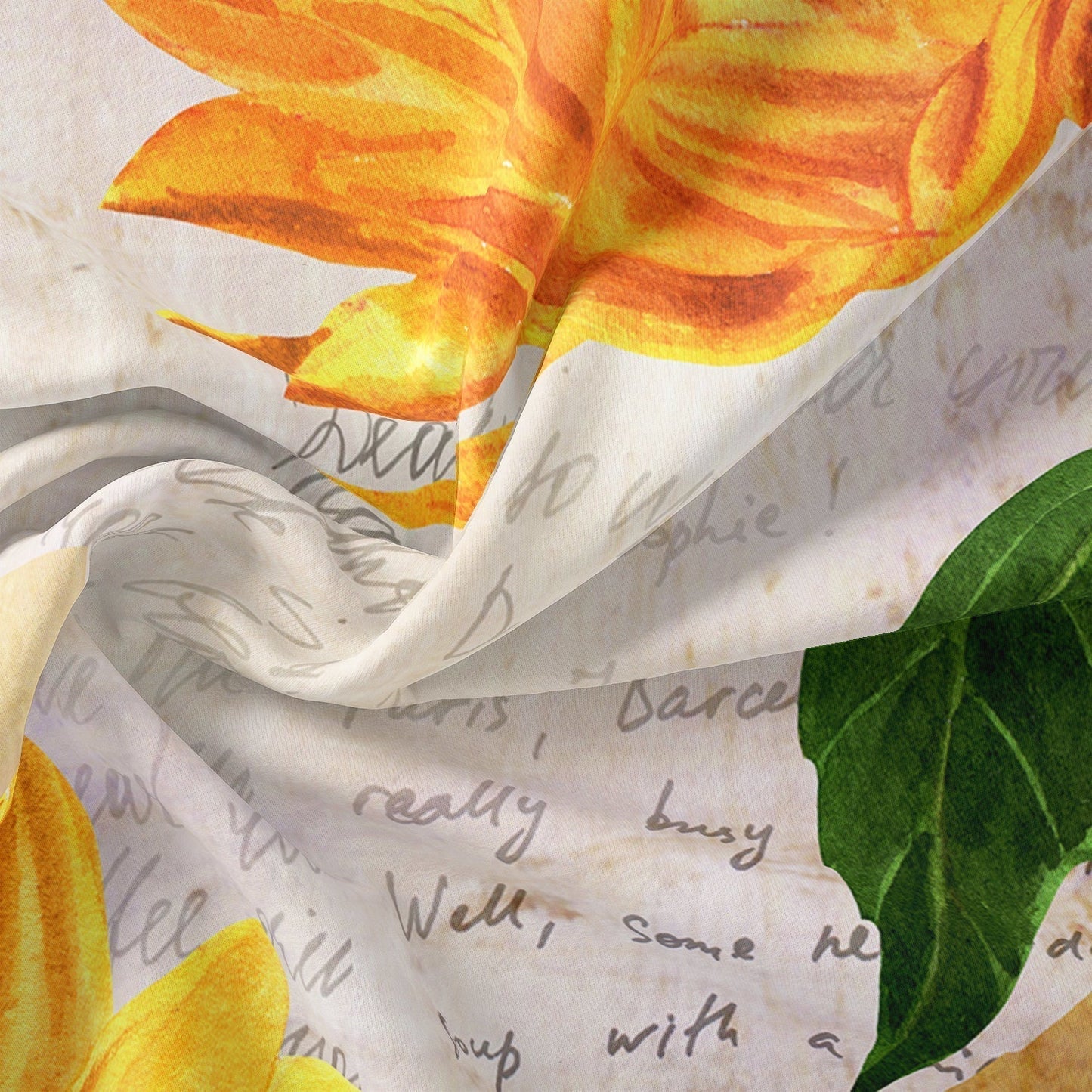 Douillette Douce Tournesol – Renouvellement Naturel de Chambre à Coucher