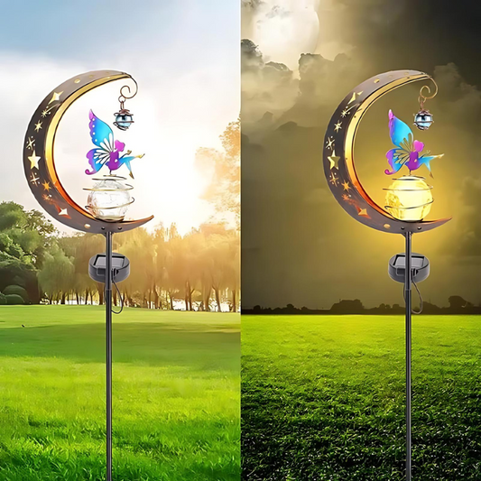 Floroux | Lampe solaire d'extérieur féerique pour le jardin