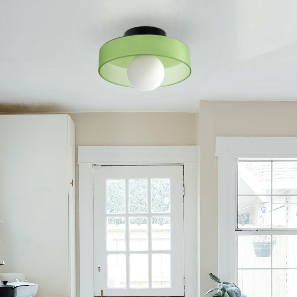 Floroux LED Ceiling Light Round Modern | Minimalist Design | Perfect for Living Rooms & Bedrooms