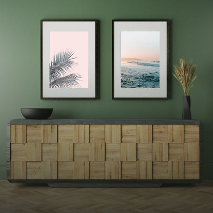 Floroux Canvas Ensemble 2 Pieces | Beach and Ocean Design | Wall Decoration for the Home | Timeless Elegance