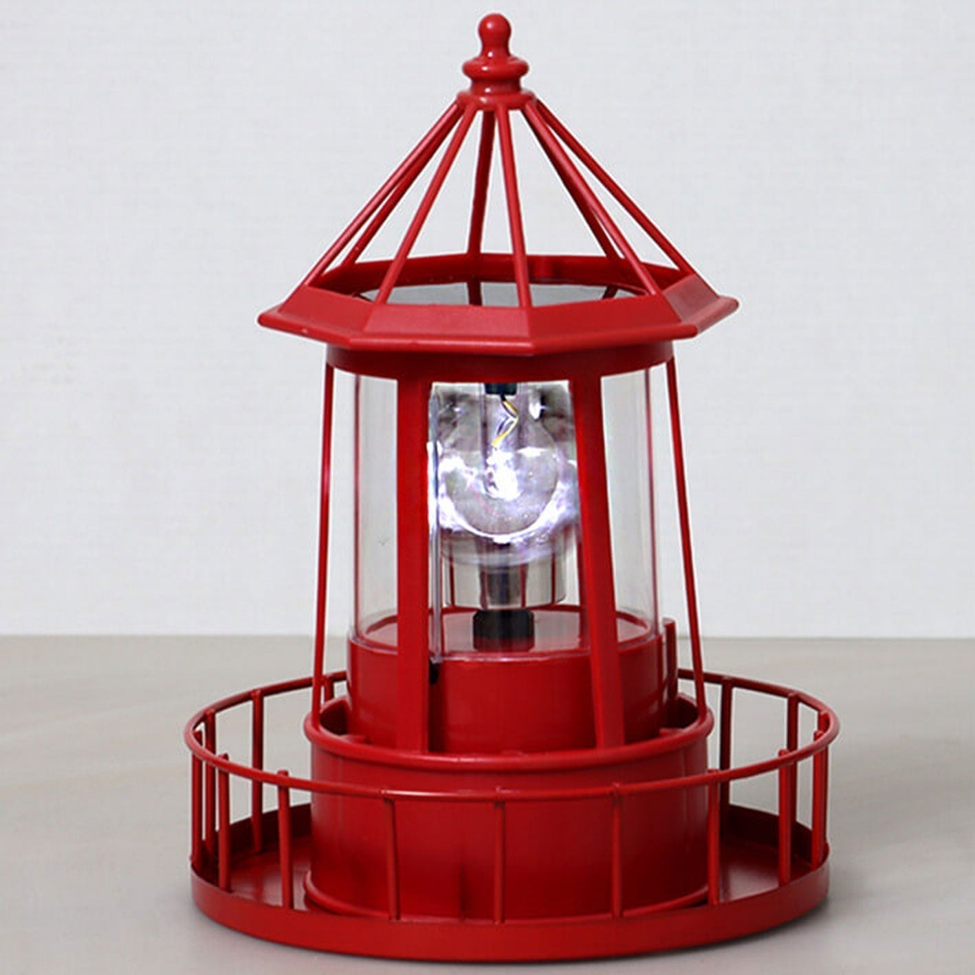 Floroux LED lampe de jardin | Tour rotatif | Alimenté par énergie solaire | Décoration & éclairage de paysage
