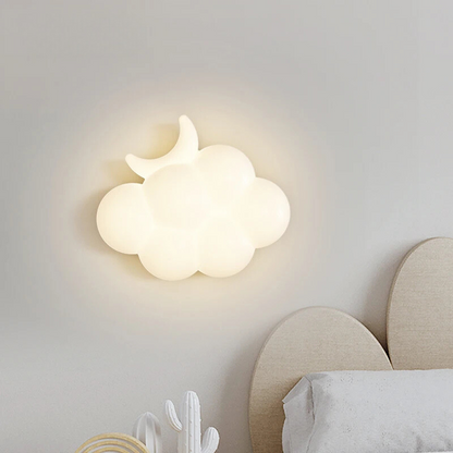 WhiteCloud Lampe – Éclairage mural LED élégant pour enfants