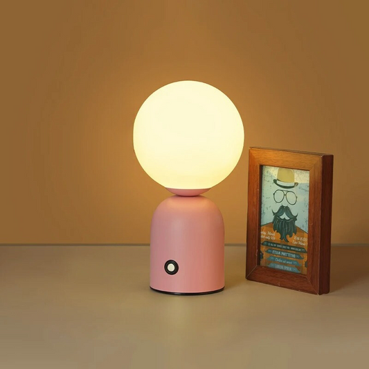 Floroux - lampe de table LED rechargeable pour un éclairage confortable dans la chambre et le salon