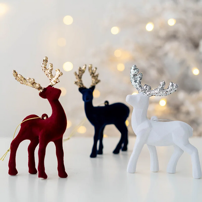 Élément Décoratif Étincelant – Décoration de Noël Luxe pour une Ambiance Festive