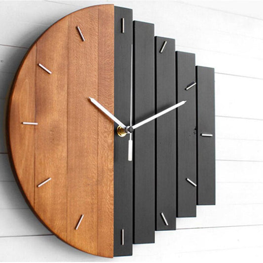 Floroux Holzdesign Horloge murale