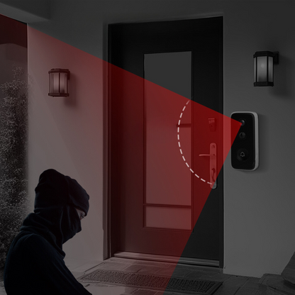 CameraPorte – Sonnette intelligente sans fil 3MP