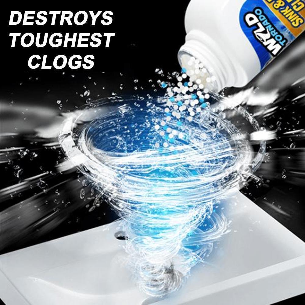 Produit puissant pour nettoyer les éviers et les drains, nettoyeur de lavabo