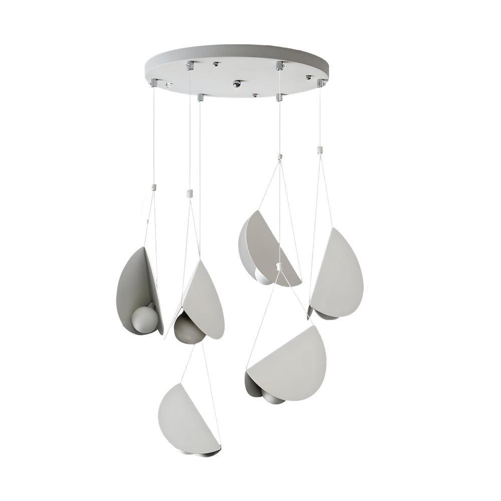 LumiPure – Lampe suspendue linéaire blanche élégante