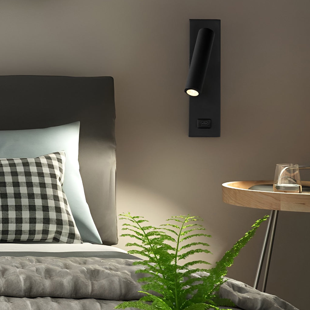 ArtiLicht Luxe Applique avec LED Ajustable et Port de Charge USB