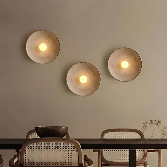 Floroux - Élégante lampe murale japonaise pour une atmosphère de vie apaisante