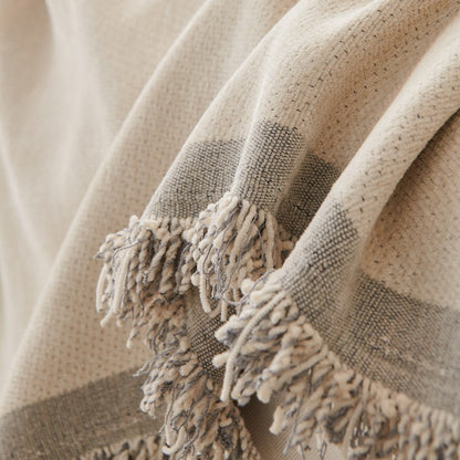 Couvre-sofa/canapé en chenille réversible décoratif