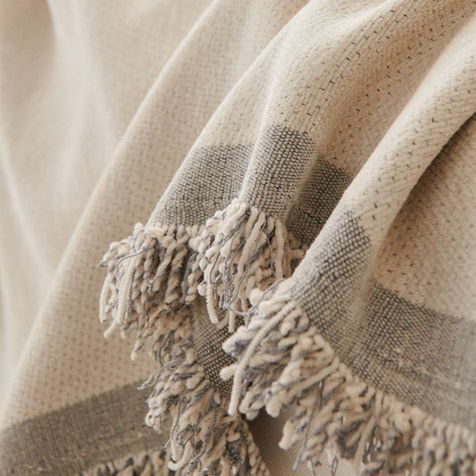 Couvre-sofa/canapé en chenille réversible décoratif