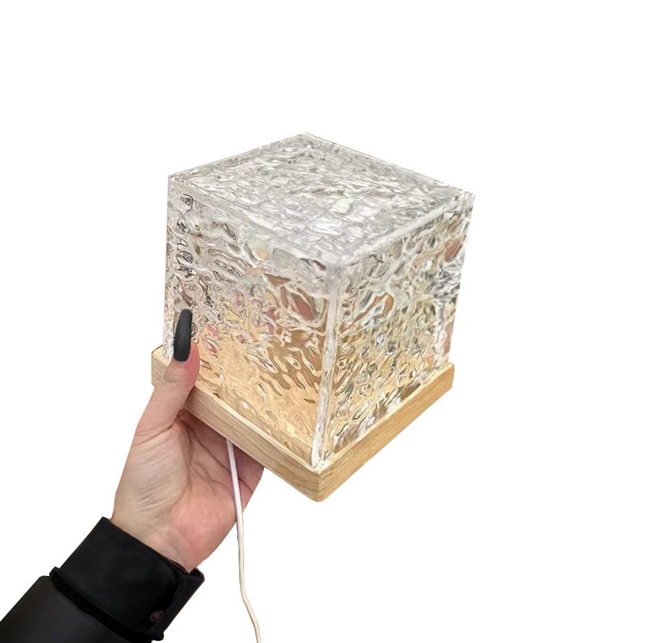 Floroux Qrismora Lampe de table LED | Sans fil | Lumière d'ambiance | Design moderne