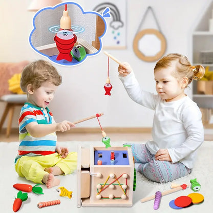 Ensemble de jeu créatif 8-en-1 Montessori - Pour les bébés aventuriers