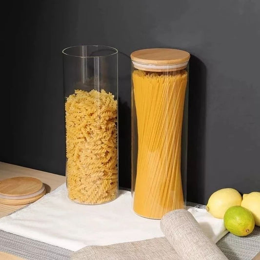 2000Ml Pot de rangement en verre