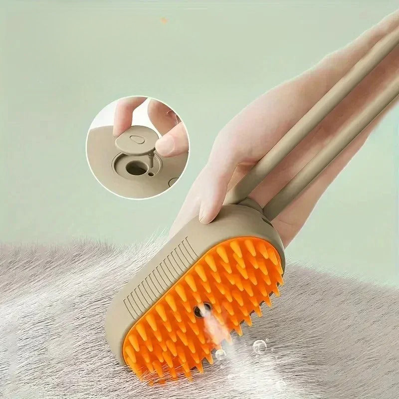 Chantal Douceur – Luxe Peigne à vapeur pour le toilettage des animaux de compagnie