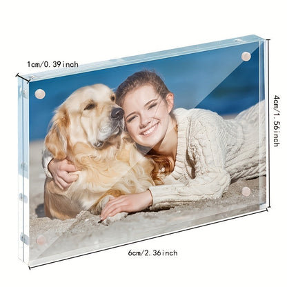 ElegantFrame - Cadre photo en acrylique horizontal pour intérieurs modernes