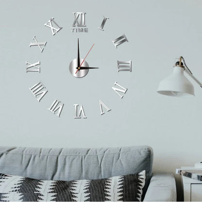 Floroux - Horloge murale avec chiffres romains