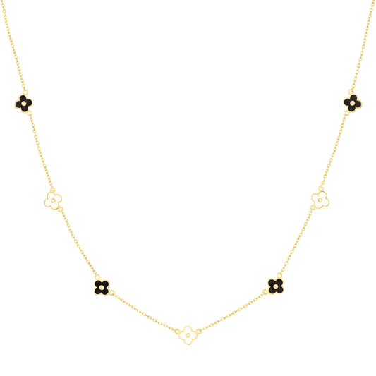 Collier Pendentif Floral Élégant - Lilliane