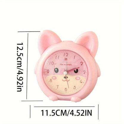 KittyGlow Horloge – Petite Réveil Chat avec Lumière LED