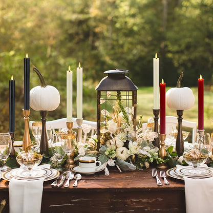 Ensemble de bougies en cône LED sans flamme Floroux