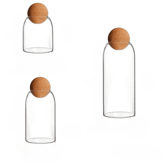 Bocaux de conservation en verre | Élégance et efficacité organisent