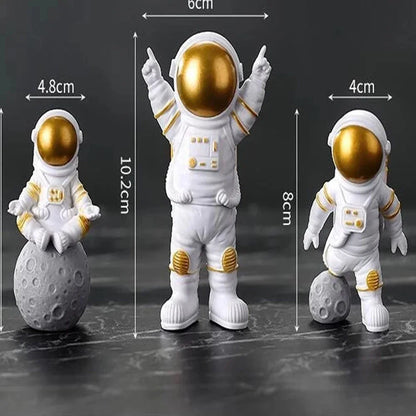 Floroux - Aventures avec des figurines d'astronautes