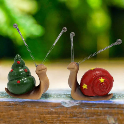 Floroux - Figurine escargot décor