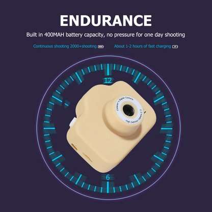 Appareil Photo Numérique pour Enfants - Capturez des Aventures