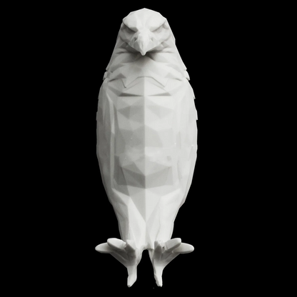 Floroux Lumière d'ambiance LED animalière majestueuse | Figurine d'aigle et de hibou | Lumière décorative pour la maison