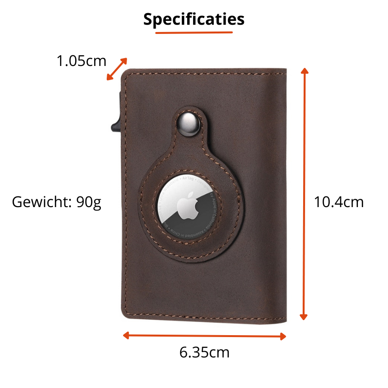 AirWallet – Portefeuille Apple Airtag Sécurisée et Élégante