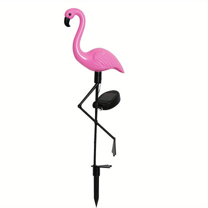 SolarFlamingo Light - Élégante lampe de jardin flamant rose à énergie solaire