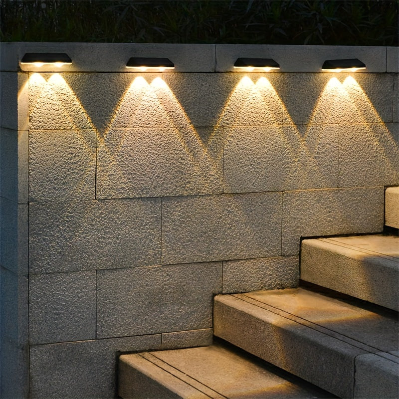SolarShine Applique Murale - Éclairage Solaire LED Coloré pour l'Extérieur