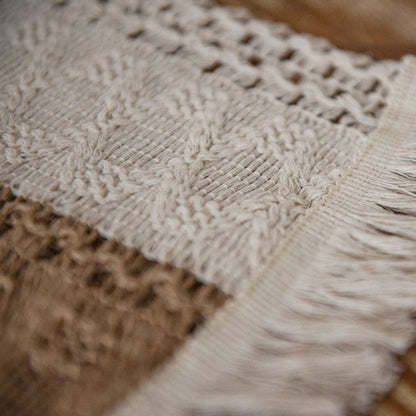 Couronne de table à tissage en trois sections