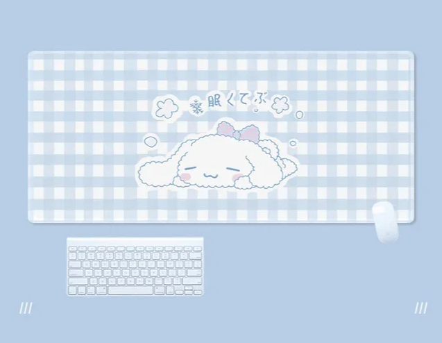 Cinnamoroll Kuromi Tapis de bureau