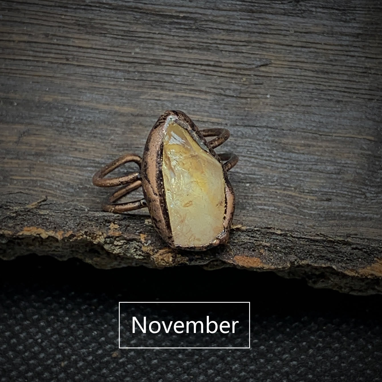 Bague en Pierre Naturelle Élégante - Selina