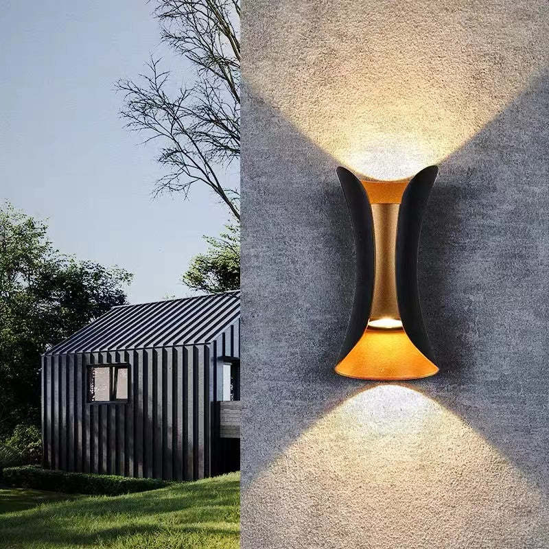 Lampe murale extérieure LED moderne - LumiEdge