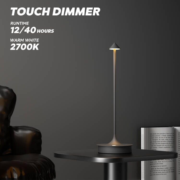 Floroux Lampe de table sans fil - Set de 2 lampes de table à batterie